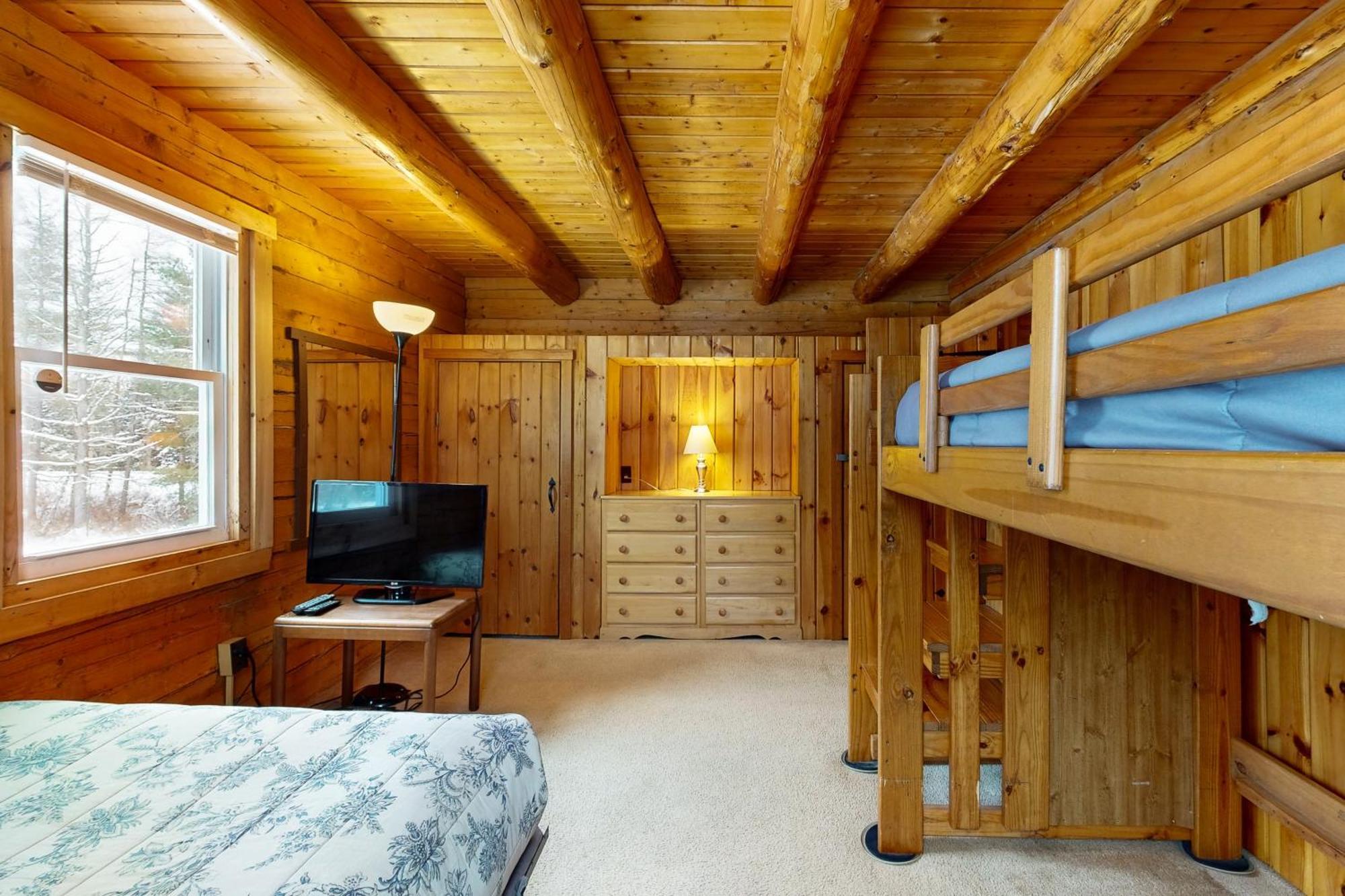 Twin View Log Home Carroll Kültér fotó